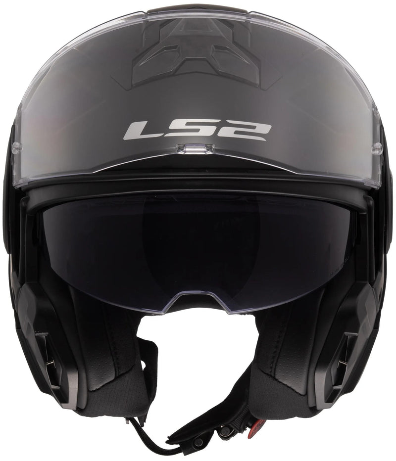 Casco abatible ls2 ff910 advant ii solid. casco ff910 advant ii solid s negro mate