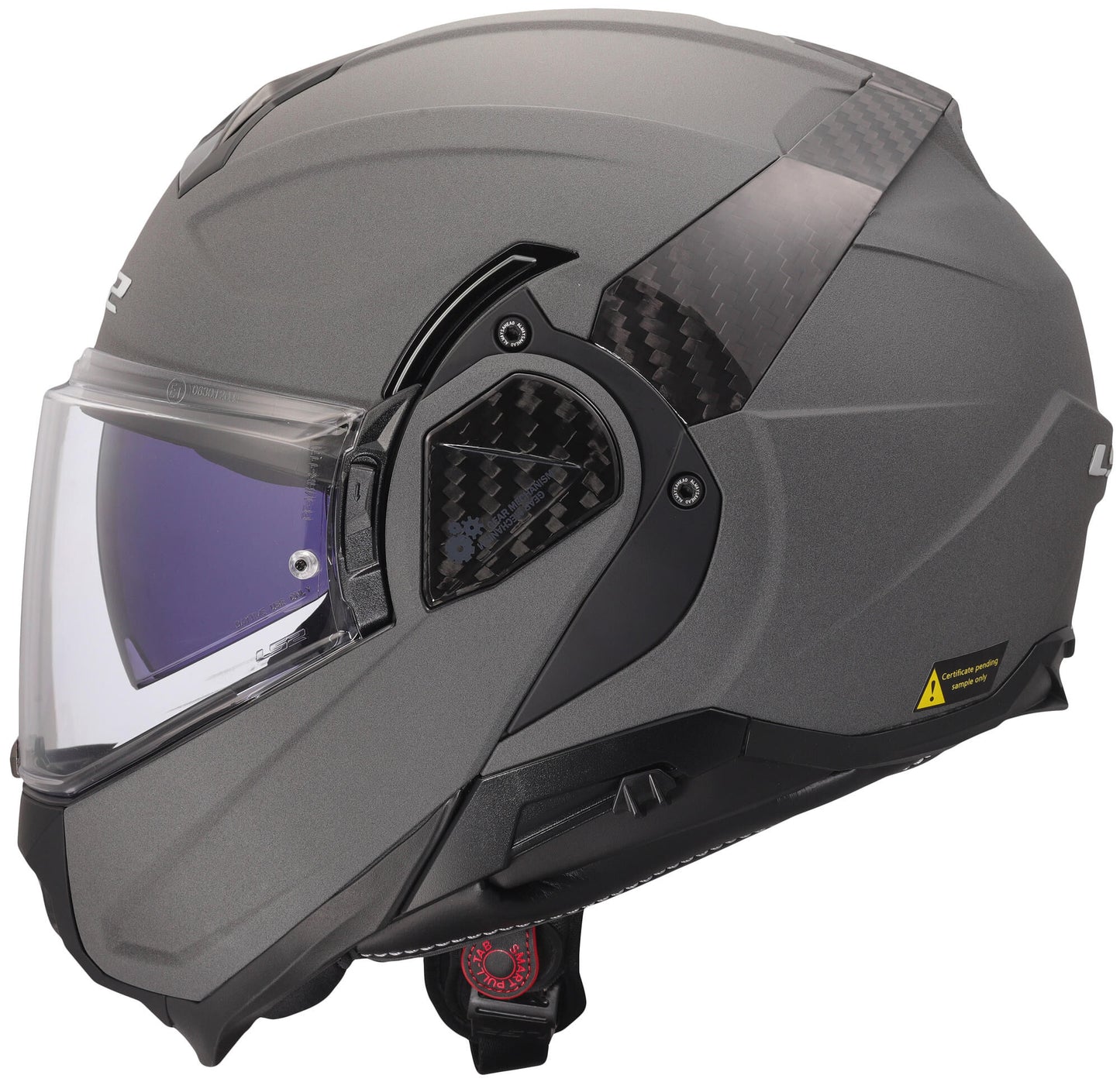 Casco abatible ls2 ff910 advant ii solid concrete. casco ff910 advant ii sol. m concreto