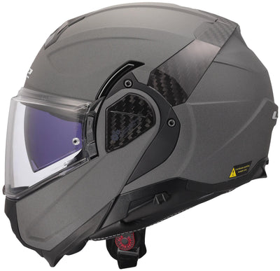 Ls2 flip up helmet ff910 advant ii solid concrete . helmet ff910 advant ii sol. l concrete