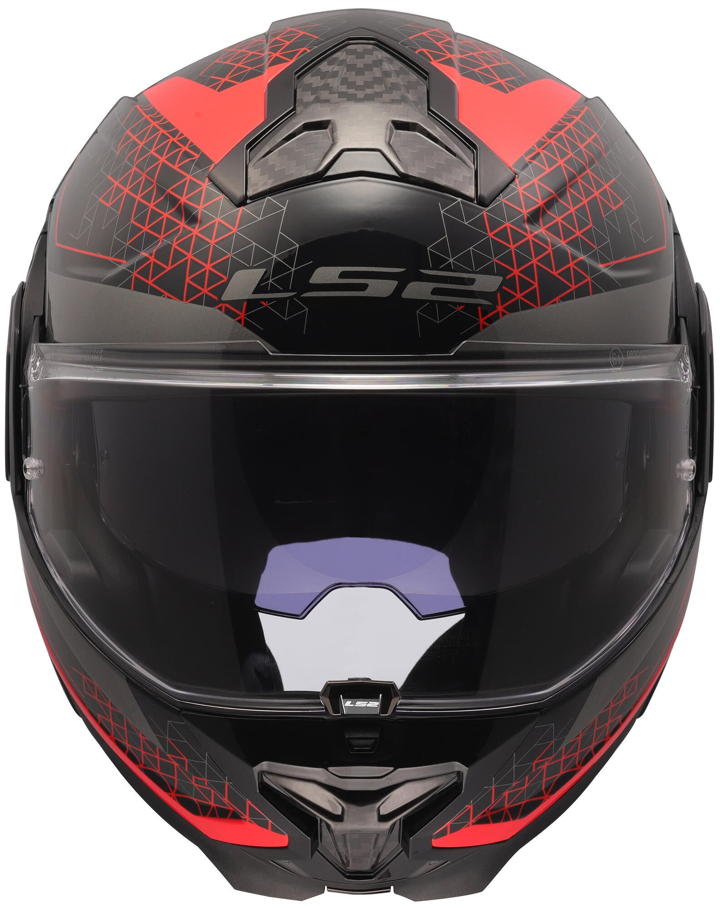 Casco abatible ls2 ff910 advant ii astral casco ff910 advant ii astral m negro rojo