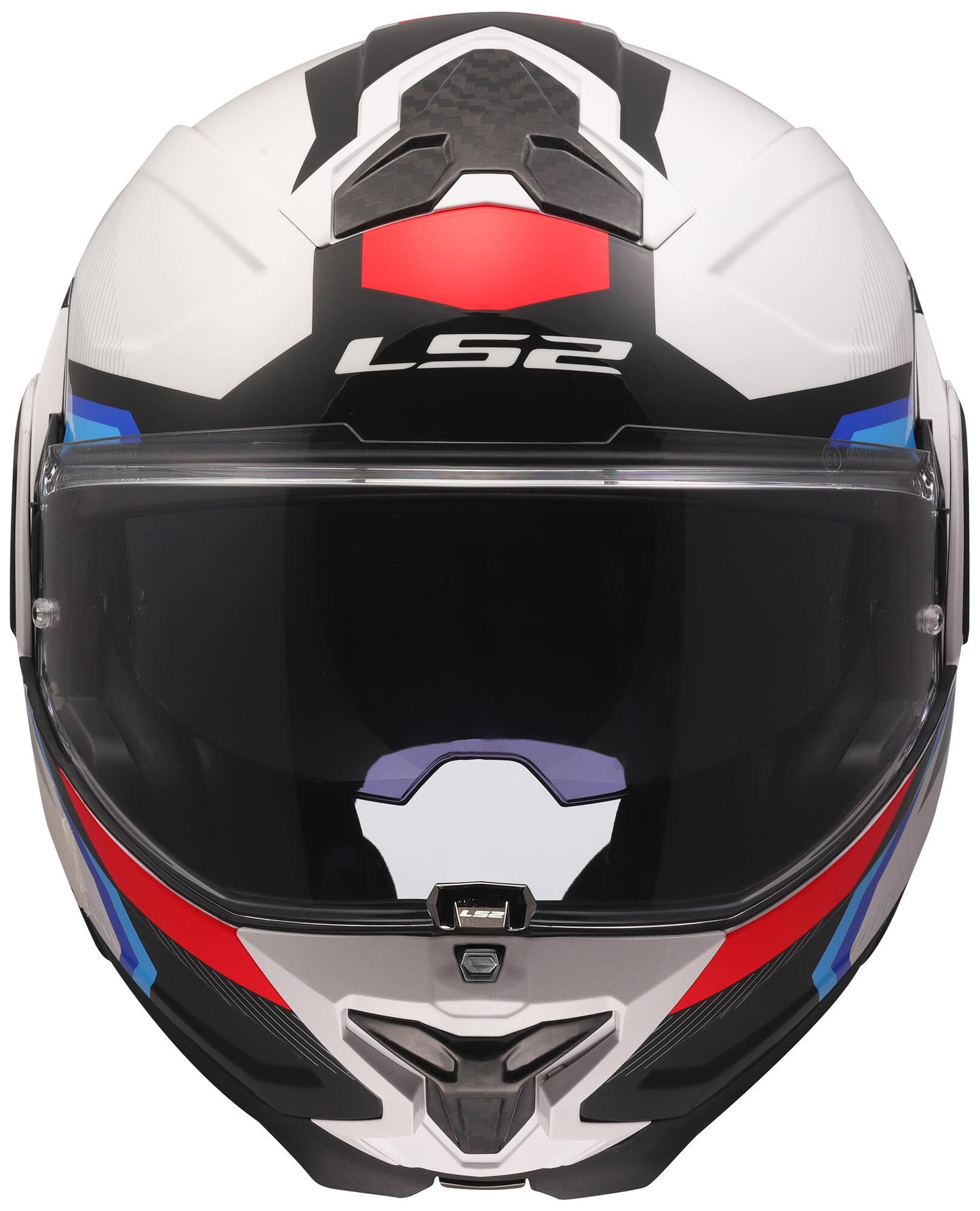 Ls2 klapphelm ff910 advant ii triple helmet ff910 advant ii triple m wh blue red