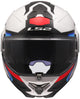 Casco apribile Ls2 ff910 advant ii triple casco ff910 advant ii triple xs wh blu rosso