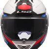 Ls2 klapphelm ff910 advant ii triple helmet ff910 advant ii triple 3xl wh blue red