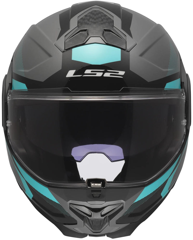 Casco apribile Ls2 ff910 advant ii triplo. casco ff910 advant ii triple m gr blu rosso