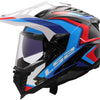 Ls2 endurohelm mx701 explorer carbon frontier ii helmet explorer carbo frontier ii white blue m