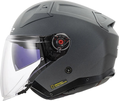 Ls2 of603 infinity ii concrete jet helmet helmet infinity ii concrete matt gr. l