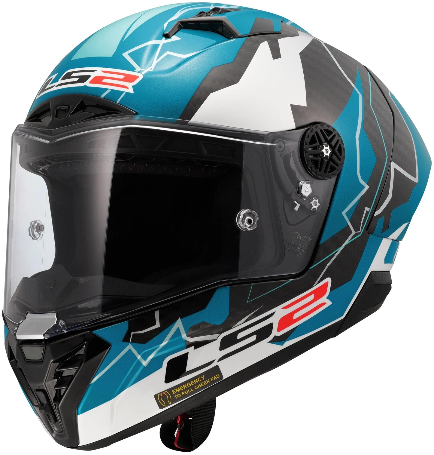 Ls2 integralhelm ff805 thunder carbon gp aero replica huertas helmet ff805 thunder gp aero repl. huertas xxl