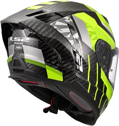 Casco integrale Ls2 ff807 dragon trax casco ff807 dragon trax xl giallo. grigio
