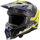Casco motocross ls2 MX703 x-force galuo, transpirable e hipoalergénico. casco x-force galuo gris amarillo neón gr. m