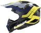 Casco motocross ls2 MX703 x-force galuo, transpirable e hipoalergénico. casco x-force galuo gris amarillo neón talla xl