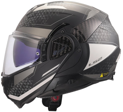 Casco apribile Ls2 ff910 advant ii casco astrale ff910 advant i astral grigio opaco gr. m