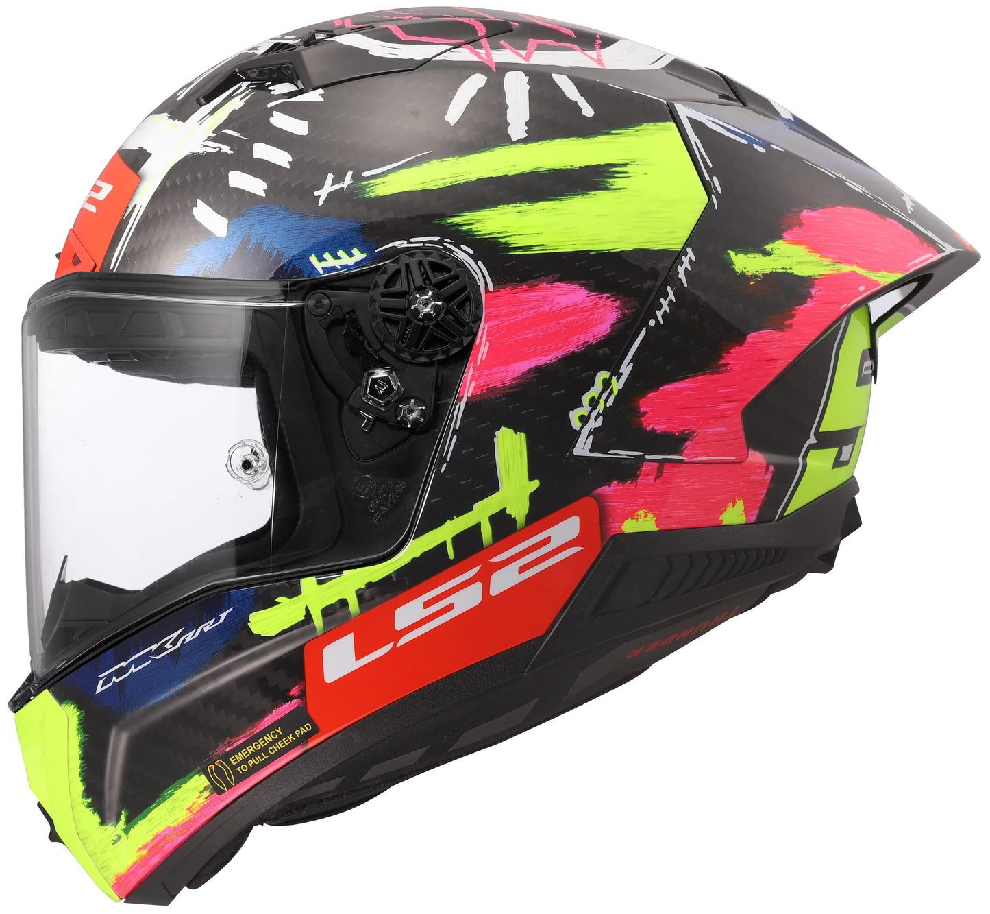 Casco integral ls2 ff805 thunder carbon gp aero replica aldeguer 25 casco ff805 thunder aero repl.aldeguer 25 m