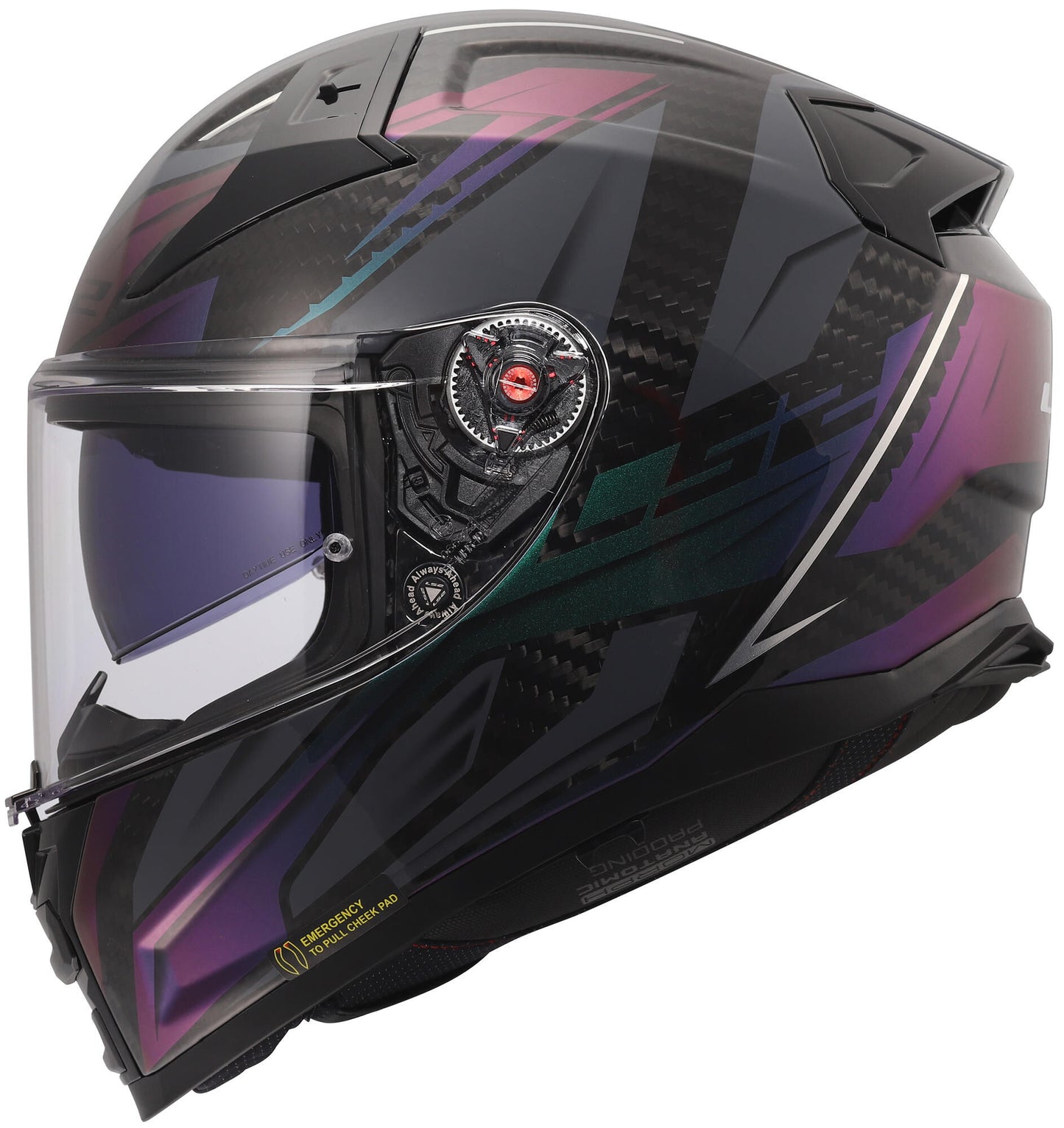 Casco integrale Ls2 ff811 vector ii carbon savage. casco ff811 vettore i c camaleonte selvaggio l