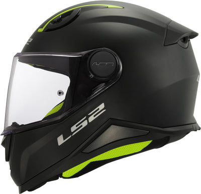 Casco integral infantil ls2 ff812 kid solid. casco niño ff812 soli negro mate gr. m