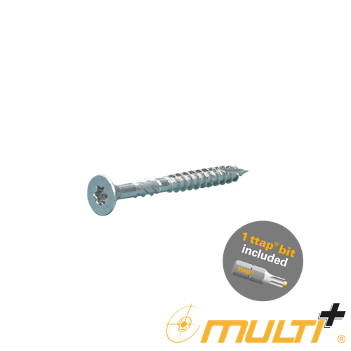 Abi multi torxschroef vk 5.0x100 60 tx25 elvz | 200 stuks