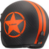 Casco jet Ls2 of601 bob ii carbon star casco of601 bob ii carbon star arancione gr. s