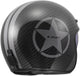 Casco jet Ls2 of601 bob ii carbon star casco of601 bob ii carbon star grigio gr. l