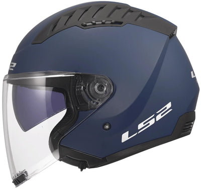 Ls2 jethelm of600 copter ii solid helmet of600 copter i navy blue matt gr. m