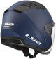 Casco jet ls2 of600 copter ii casco solido of600 copter i azul marino mate gr. yo