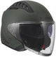 Casco jet Ls2 of600 copter ii casco solido of600 copter i verde militare gr. m