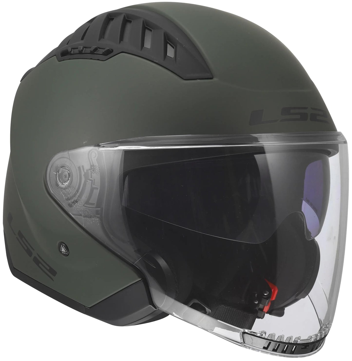 Ls2 jethelm of600 copter ii solid helmet of600 copter i military green gr. xl