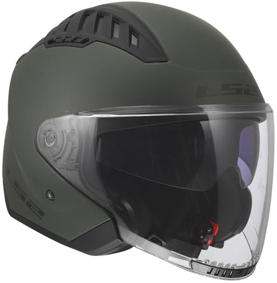 Ls2 jethelm of600 copter ii solid helmet of600 copter i military green gr. xl