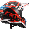 Casco motocross ls2 mx700 subverter evo ii stomp casco mx700 subverte stomp blanco azul rojo m