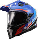 Casco enduro Ls2 mx701 explorer hexa casco mx701 explorer hexa bianco blu rosso xxl