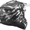 Casco motocross Ls2 mx708 fast ii grotesk casco mx708 fast ii grotesque nero opaco grigio