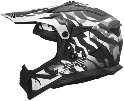 Ls2 crosshelm mx708 fast ii grotesk helmet mx708 fast ii grotesque matt black grey