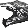 Casco motocross Ls2 mx708 fast ii grotesk casco mx708 fast ii grotesque nero opaco grigio