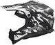 Casco motocross Ls2 mx708 fast ii grotesk casco mx708 fast ii grotesque nero opaco grigio