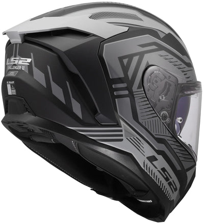 Casco integral ls2 ff817 Challenger ii dravix casco ff817 Challenge ii dravix gris mate xxl