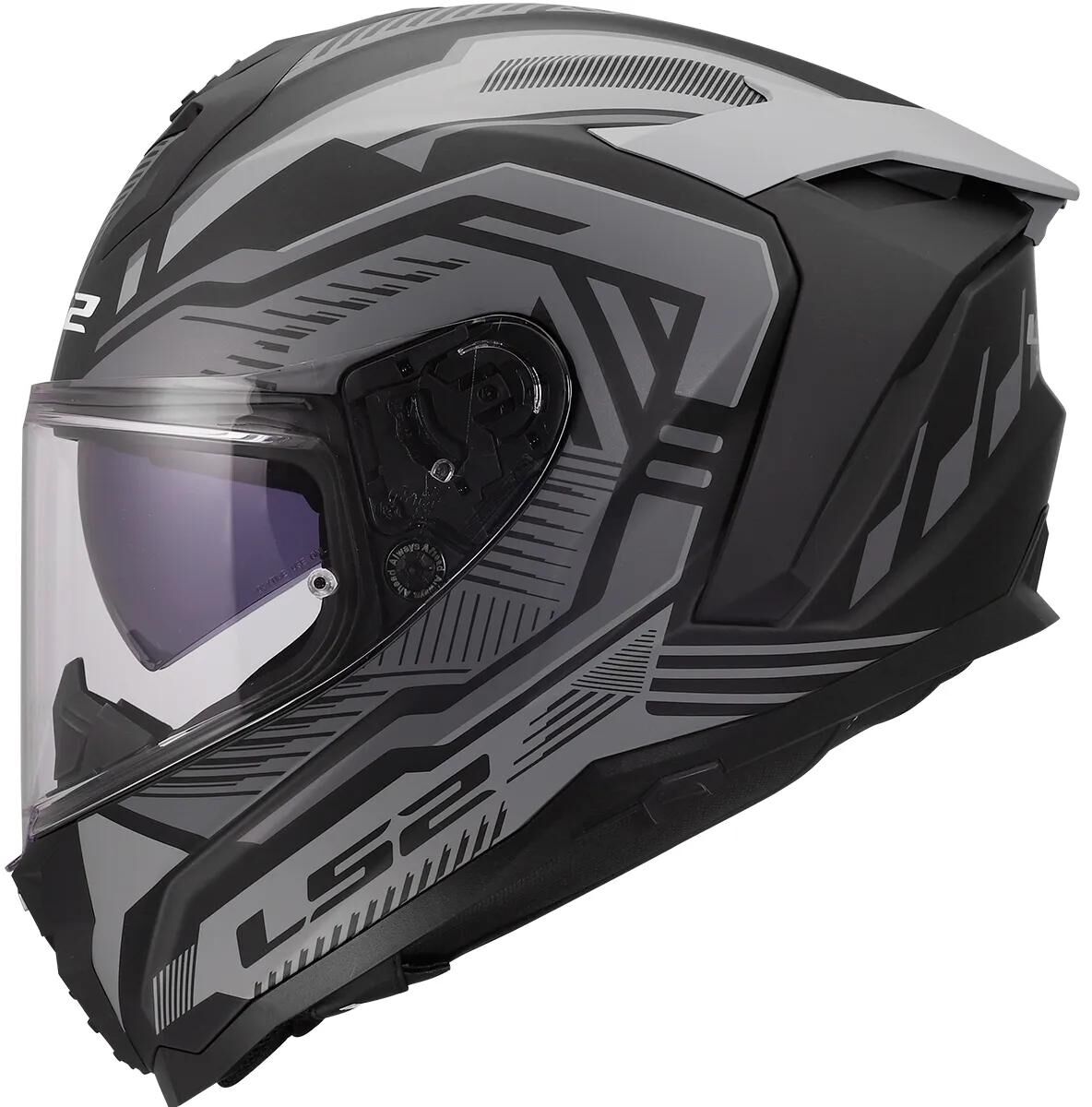 Casco integral ls2 ff817 Challenger ii dravix casco ff817 Challenge ii dravix gris mate 3xl