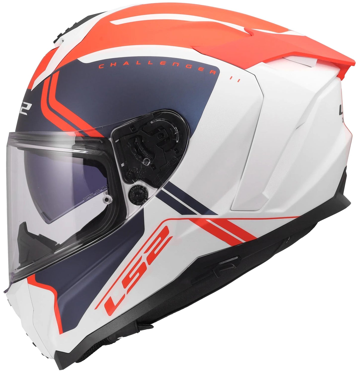 Casco integral ls2 ff817 Challenger ii titan casco ff817 Challenge ii titanio blanco bl rt l