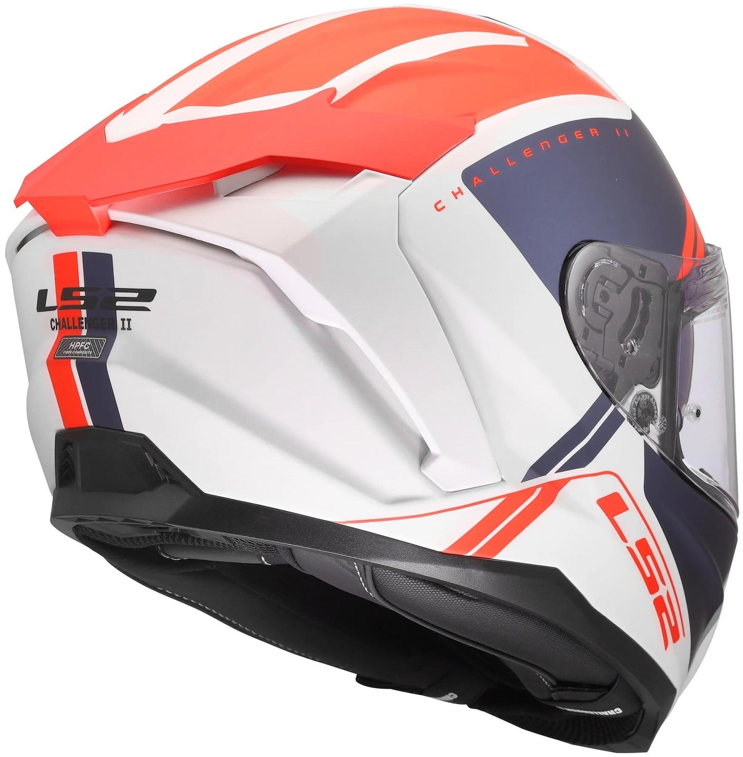 Casco integral ls2 ff817 Challenger ii titan casco ff817 Challenge ii titanio blanco bl rt l