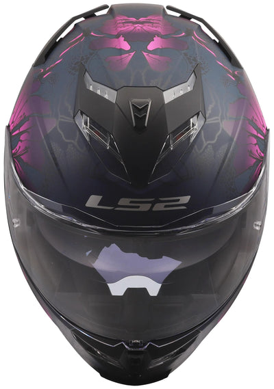 Casco integral ls2 ff818 storm iii burst casco ff818 storm ii burst negro mate rosa xs