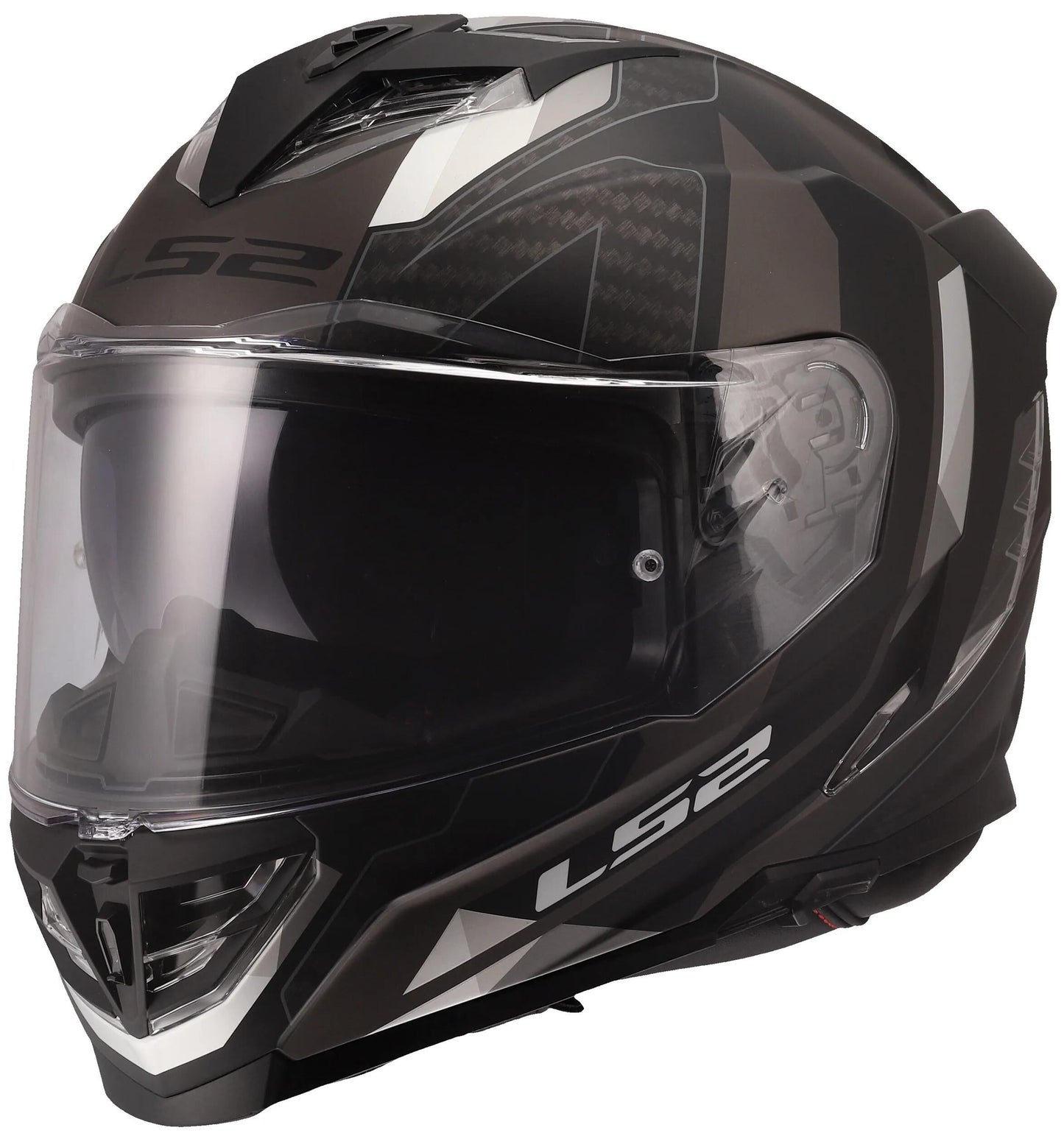 Ls2 integralhelm ff818 storm iii sporty helmet ff818 storm ii sporty matt black grey s
