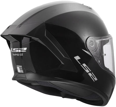 Ls2 integraalhelm ff820 rapid iii solid helmets ff820 rapid i solid black gr. xs