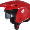 Casco Ufo Plast Sheratan Jet Casco Sheratan S Rojo Mate