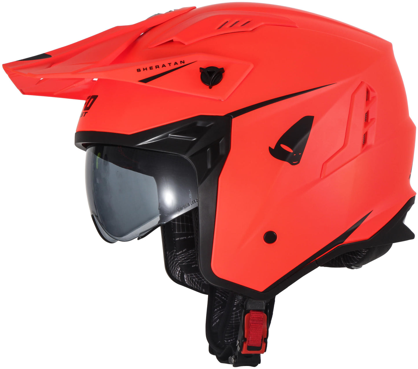 Casco jet Ufo Plast Sheratan Casco Sheratan S Matt Neon Orange
