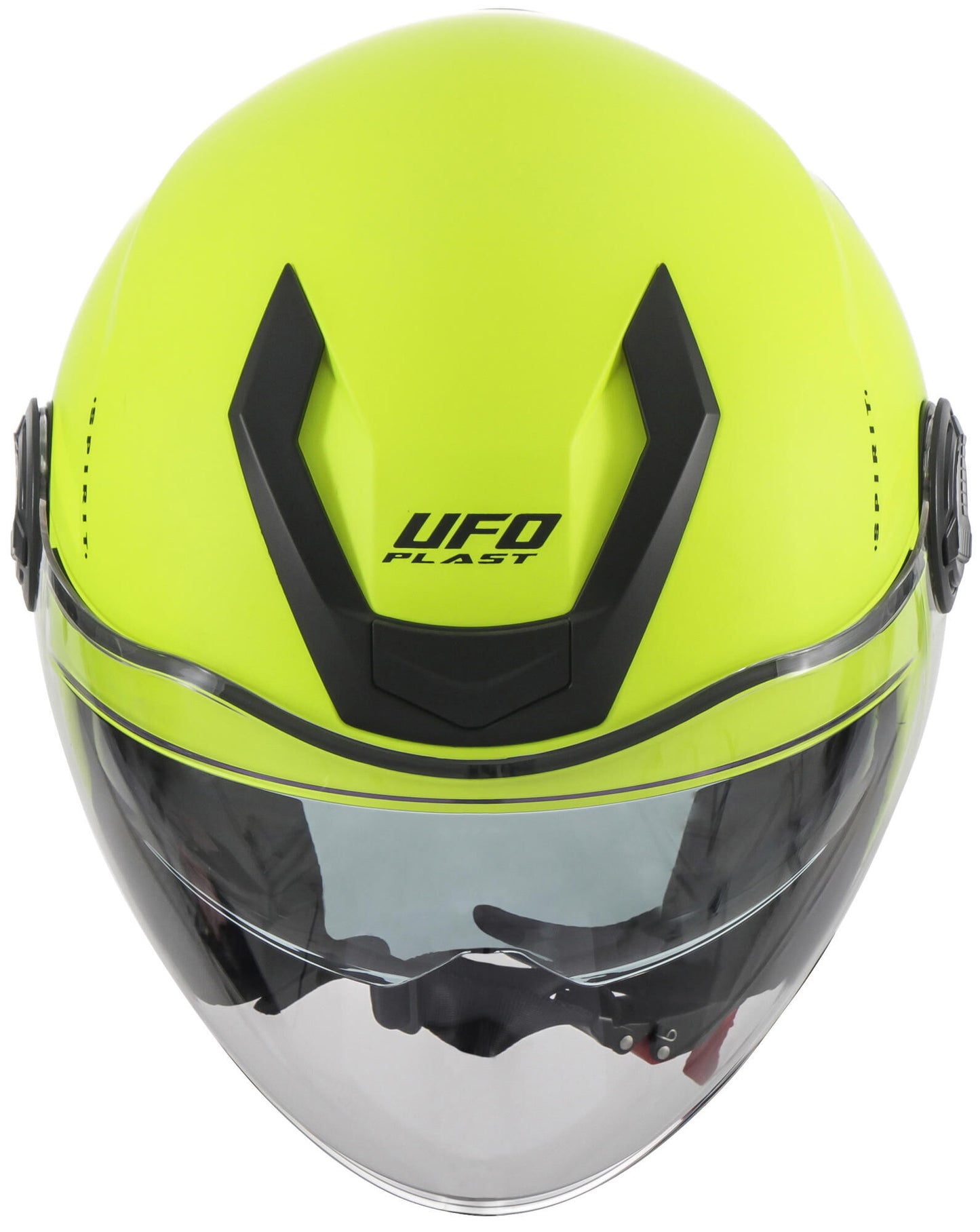 Casco Ufo Plast Jet Urban Spirit Casco Urban Spirit S Amarillo Neón Mate.