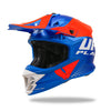 Casco motocross Ufo Plast Intrepid Casco Interpid S blu arancione