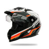 Ufo plast endurohelm aries helmet aries l black red