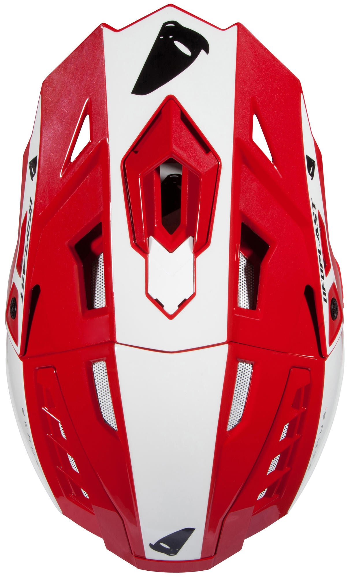 Casco motocross Ufo Plast Echus Casco Echus M Rosso Bianco