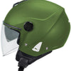 Casco ufo plast jet nixie casco ufo nixie jet verde mate gr. yo