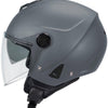 Ufo plast jethelm nixie helmet ufo nixie jet gray gr. m