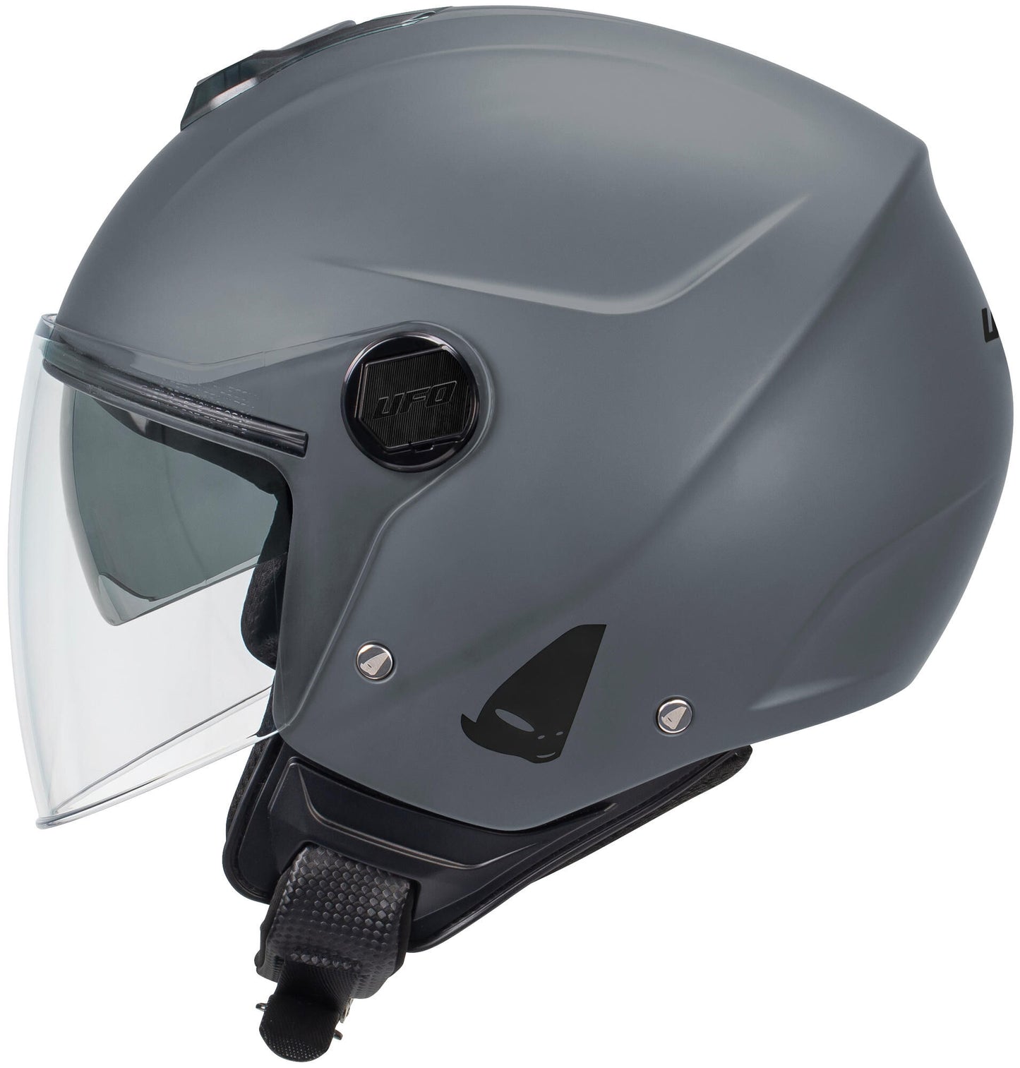 Ufo plast jethelm nixie helmet ufo nixie jet gray gr. m