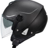 Casco jet Ufo plast casco nixie casco ufo nixie jet nero opaco gr. m