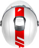Ufo plast jethelm nixie helmet ufo nixie jet white red gr. l